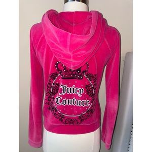 Juicy Couture vintage zip-up hoodie Size XS